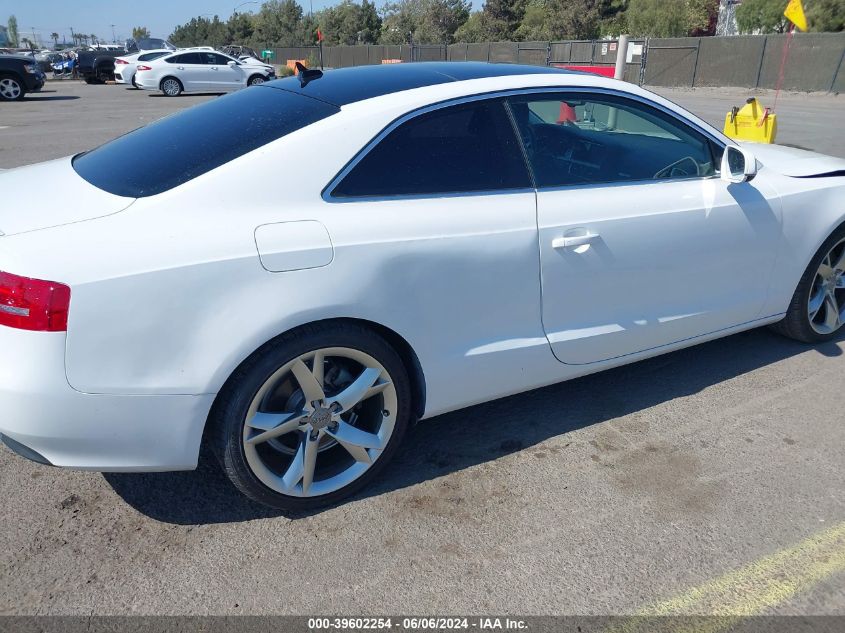 2011 Audi A5 2.0T Premium VIN: WAULFAFR3BA084140 Lot: 39602254