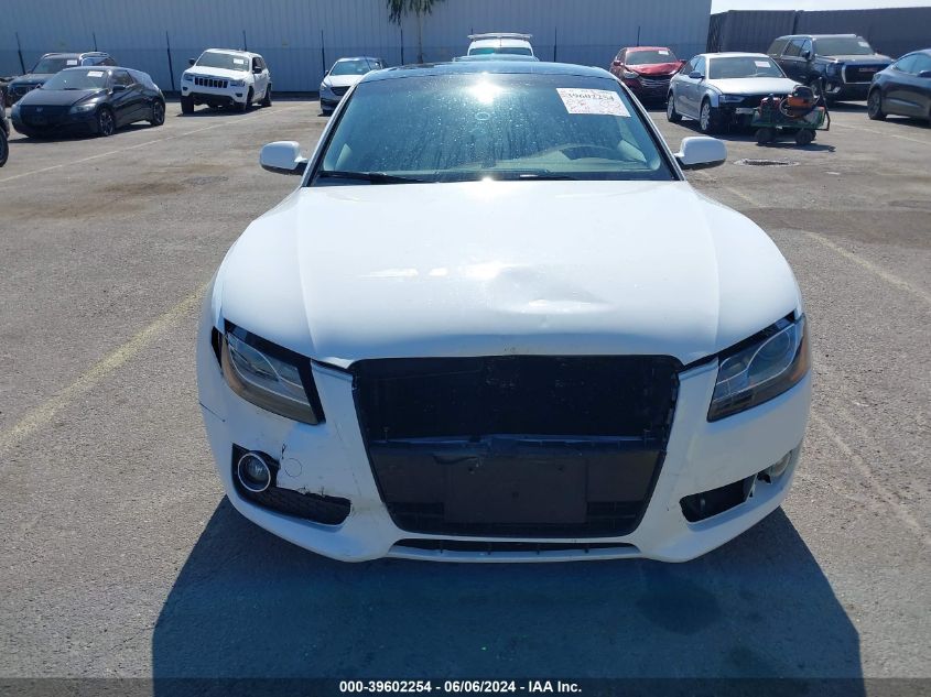 2011 Audi A5 2.0T Premium VIN: WAULFAFR3BA084140 Lot: 39602254