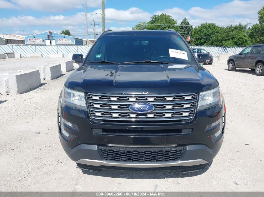 2016 Ford Explorer Xlt VIN: 1FM5K8D87GGD34456 Lot: 39602260