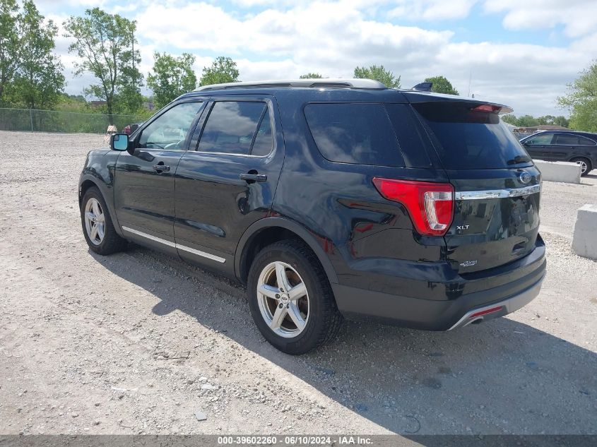 2016 Ford Explorer Xlt VIN: 1FM5K8D87GGD34456 Lot: 39602260