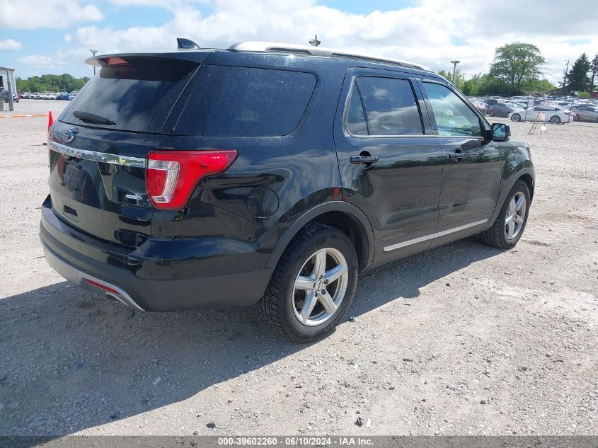 2016 Ford Explorer Xlt VIN: 1FM5K8D87GGD34456 Lot: 39602260