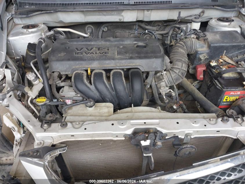 2005 Toyota Corolla Le VIN: JTDBR32E052067492 Lot: 39602262