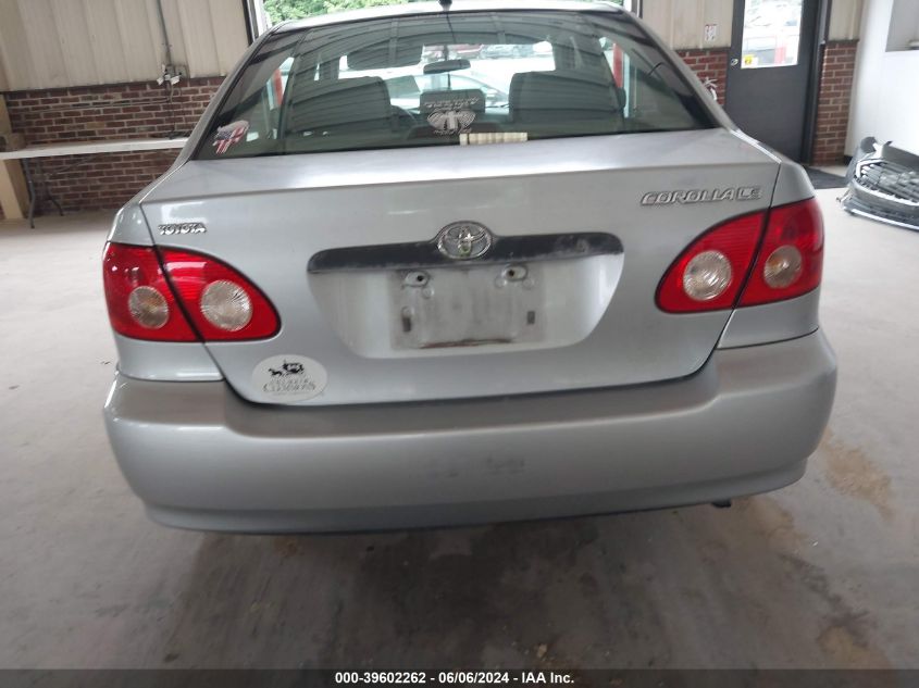 2005 Toyota Corolla Le VIN: JTDBR32E052067492 Lot: 39602262
