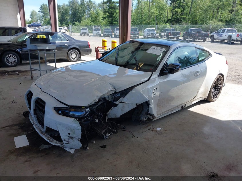 2022 BMW M4 Competition xDrive VIN: WBS43AZ07NCK19439 Lot: 39602263