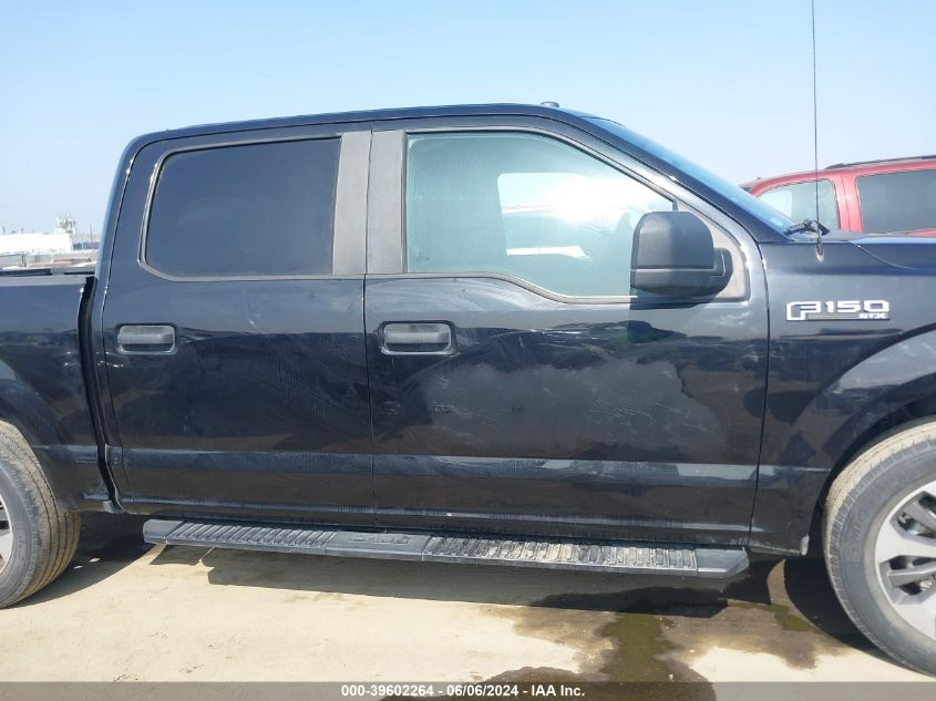 2019 Ford F150 Supercrew VIN: 1FTEW1CP9KKE7581 Lot: 39602264