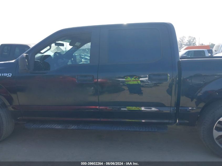 2019 Ford F150 Supercrew VIN: 1FTEW1CP9KKE7581 Lot: 39602264