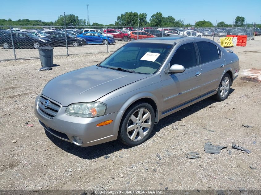 2003 Nissan Maxima Gle VIN: JN1DA31A23T411770 Lot: 39602279