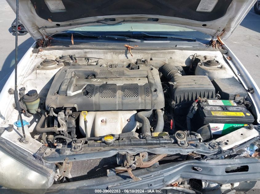 2002 Hyundai Elantra Gls VIN: KMHDN45D82U402765 Lot: 39602283