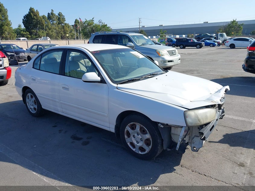 2002 Hyundai Elantra Gls VIN: KMHDN45D82U402765 Lot: 39602283