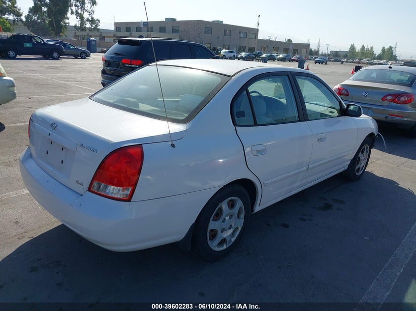 2002 Hyundai Elantra Gls VIN: KMHDN45D82U402765 Lot: 39602283