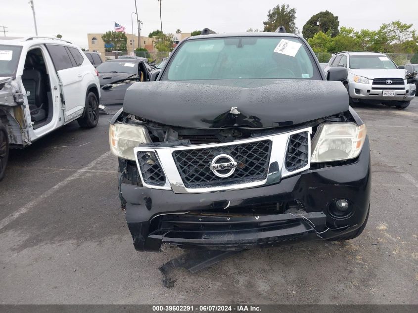 2011 Nissan Pathfinder Sv VIN: 5N1AR1NN6BC627142 Lot: 39602291