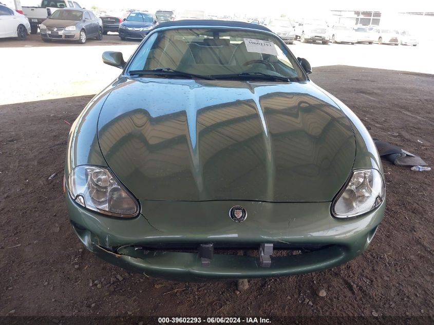 2000 Jaguar Xk8 VIN: SAJJA42C2YNA02643 Lot: 39602293