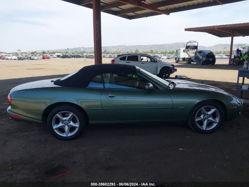 2000 Jaguar Xk8 VIN: SAJJA42C2YNA02643 Lot: 39602293