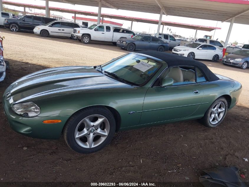 2000 Jaguar Xk8 VIN: SAJJA42C2YNA02643 Lot: 39602293