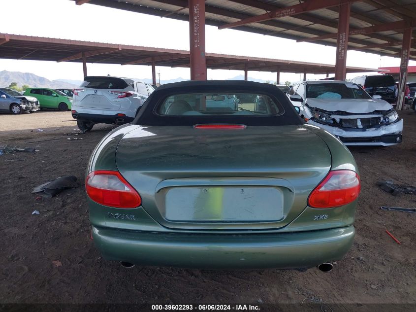 2000 Jaguar Xk8 VIN: SAJJA42C2YNA02643 Lot: 39602293