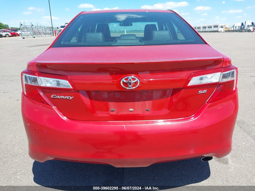 2014 Toyota Camry Se VIN: 4T1BF1FK4EU810314 Lot: 39602295