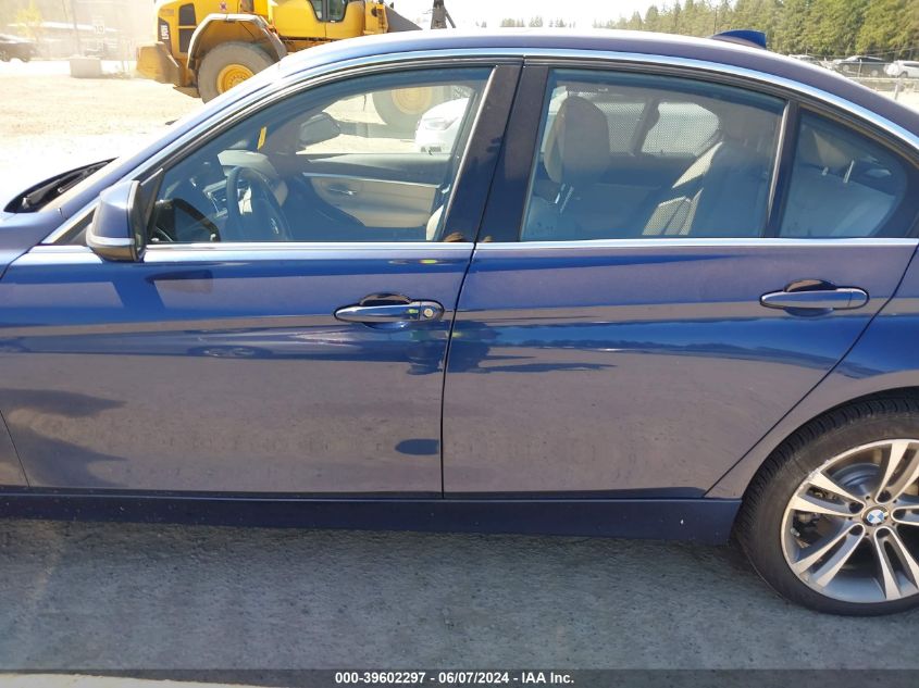 2018 BMW 330I xDrive VIN: WBA8D9G54JNU71776 Lot: 39602297