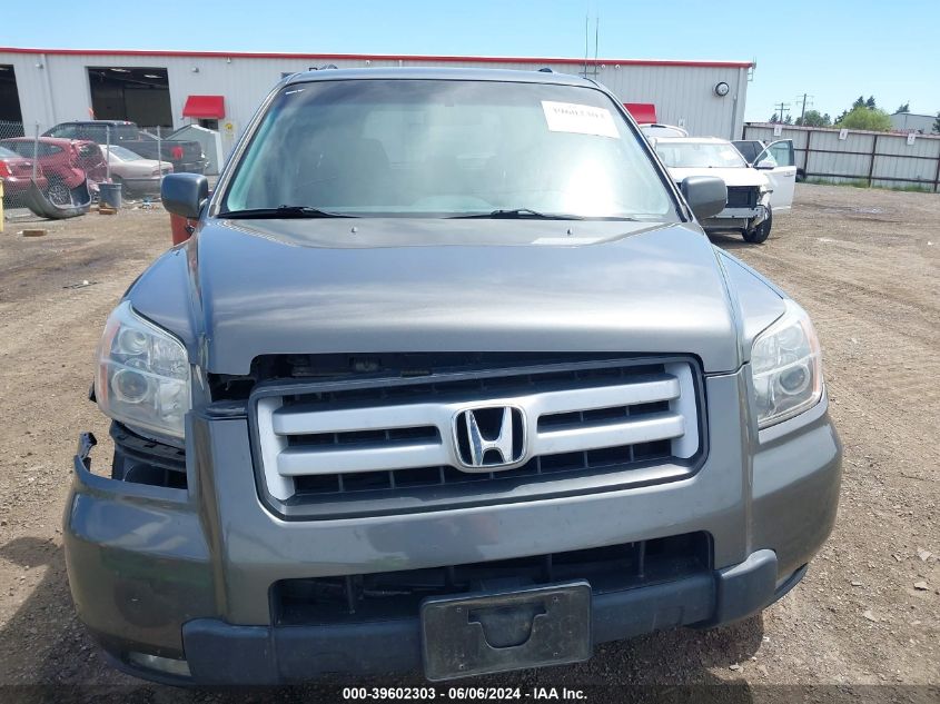 2007 Honda Pilot Ex VIN: 2HKYF18427H540073 Lot: 39602303