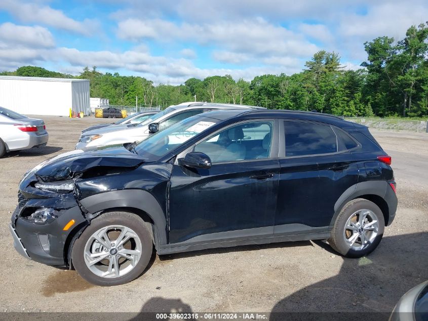 2023 Hyundai Kona Sel VIN: KM8K6CAB8PU046411 Lot: 39602315