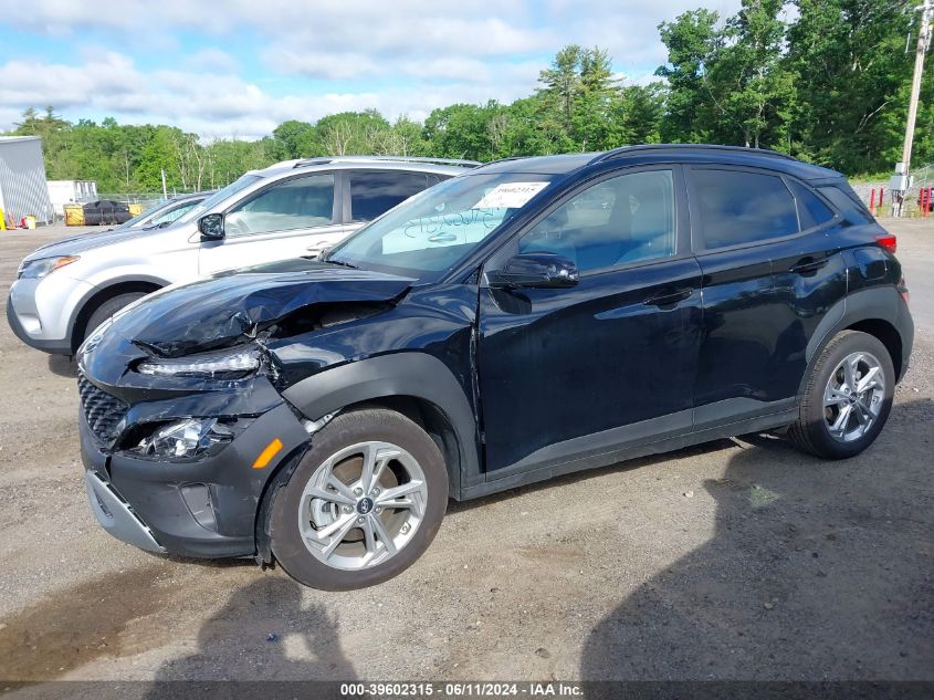 2023 Hyundai Kona Sel VIN: KM8K6CAB8PU046411 Lot: 39602315