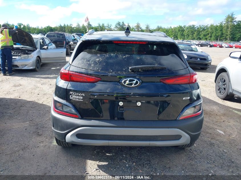 2023 Hyundai Kona Sel VIN: KM8K6CAB8PU046411 Lot: 39602315