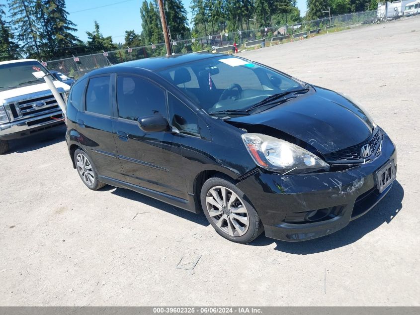 2013 Honda Fit Sport VIN: JHMGE8H51DC062802 Lot: 39602325