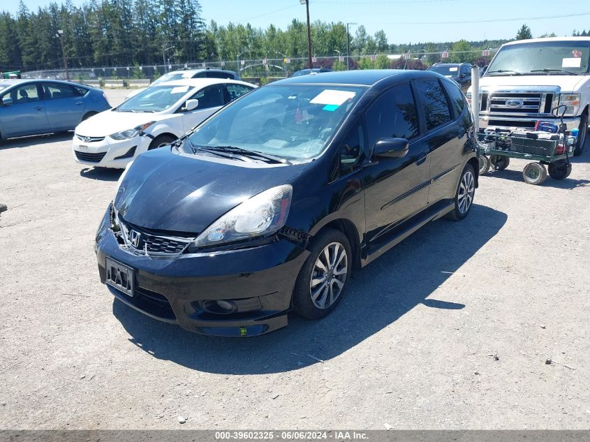 2013 Honda Fit Sport VIN: JHMGE8H51DC062802 Lot: 39602325