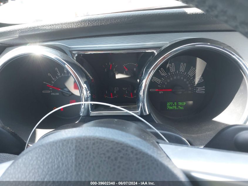 2007 Ford Mustang Gt Deluxe/Gt Premium VIN: 1ZVFT82H875201898 Lot: 39602340