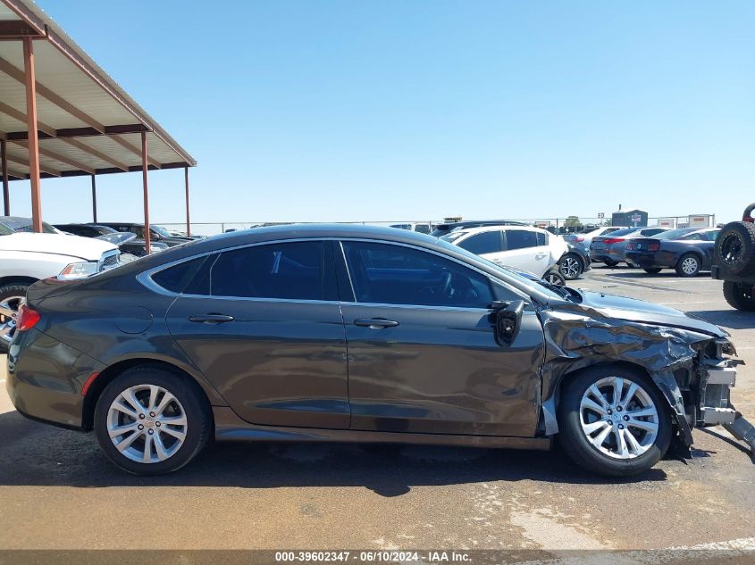 2015 Chrysler 200 Limited VIN: 1C3CCCAB6FN664356 Lot: 39602347