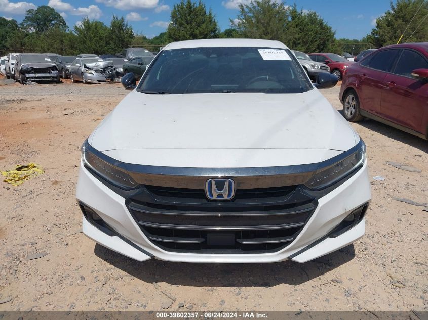 2022 Honda Accord Hybrid Sport VIN: 1HGCV3F24NA043008 Lot: 39602357