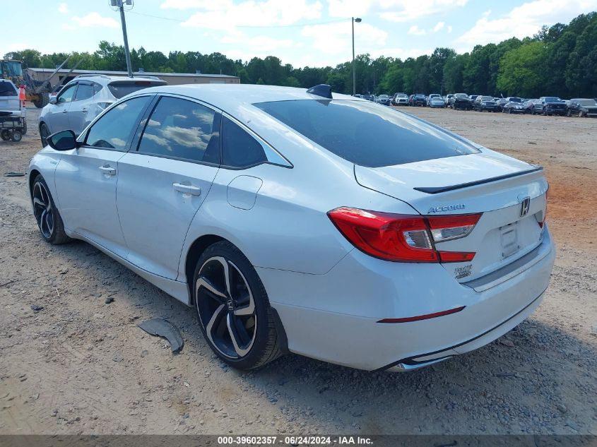 2022 Honda Accord Hybrid Sport VIN: 1HGCV3F24NA043008 Lot: 39602357