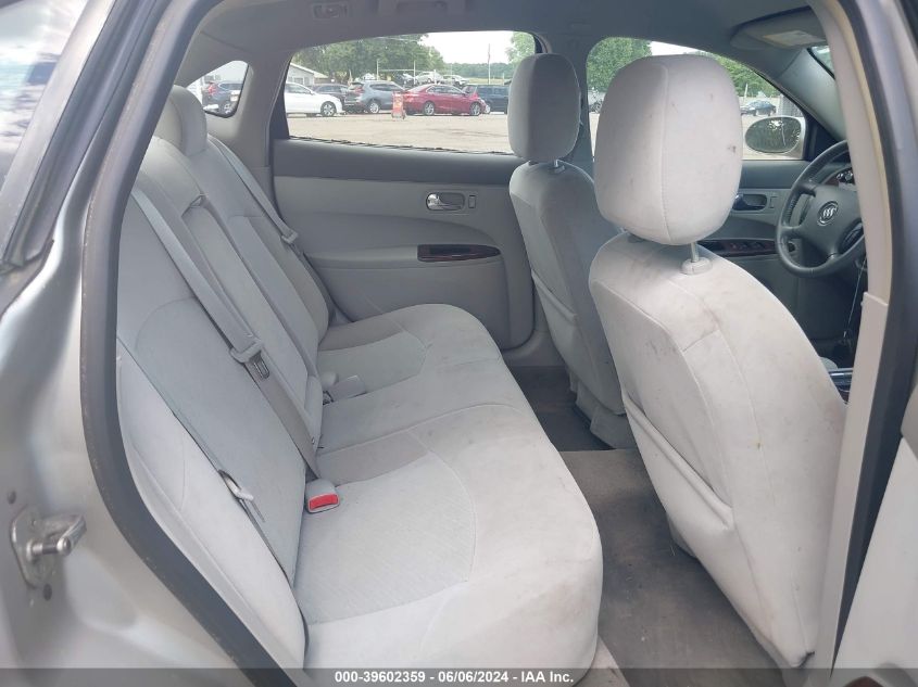 2008 Buick Lacrosse Cx VIN: 2G4WC582781186040 Lot: 39602359