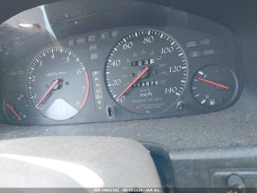 1999 Acura Cl 3.0 VIN: 19UYA2257XL010409 Lot: 39602362