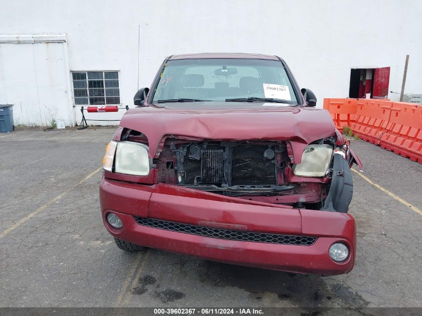 2004 Toyota Tundra Limited V8 VIN: 5TBDT48104S439885 Lot: 39602367