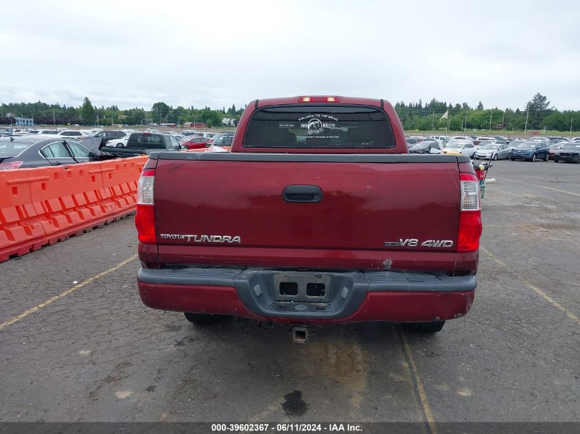 2004 Toyota Tundra Limited V8 VIN: 5TBDT48104S439885 Lot: 39602367