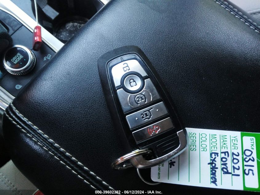 2021 Ford Explorer Limited VIN: 1FMSK8FH8MGA38678 Lot: 39602382