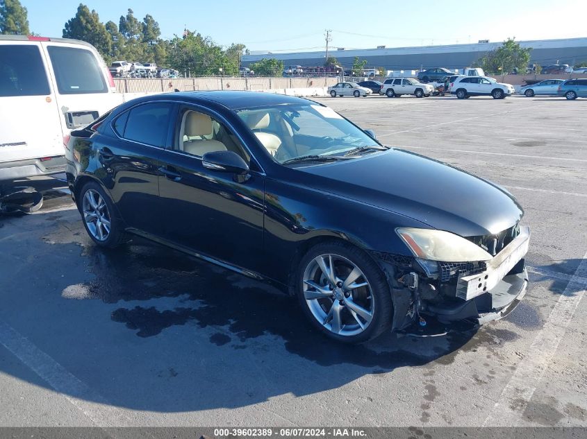 2009 Lexus Is 250 VIN: JTHBK262292092476 Lot: 39602389