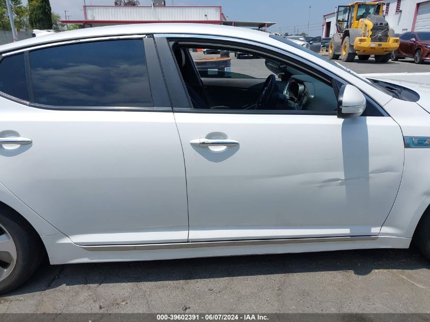 2016 Kia Optima Hybrid Ex VIN: KNAGN4AD9G5098478 Lot: 39602391