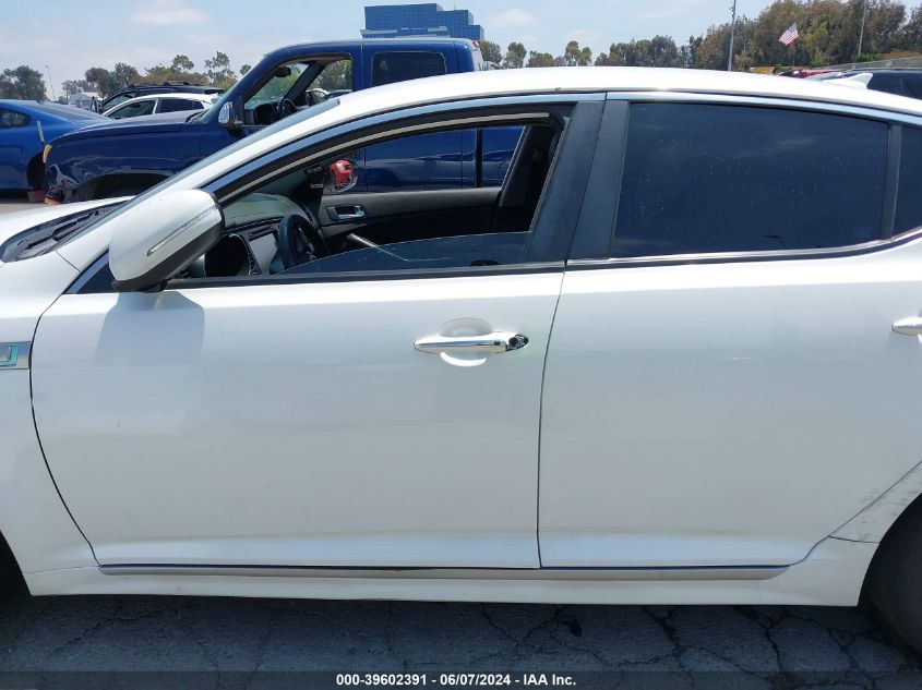 2016 Kia Optima Hybrid Ex VIN: KNAGN4AD9G5098478 Lot: 39602391