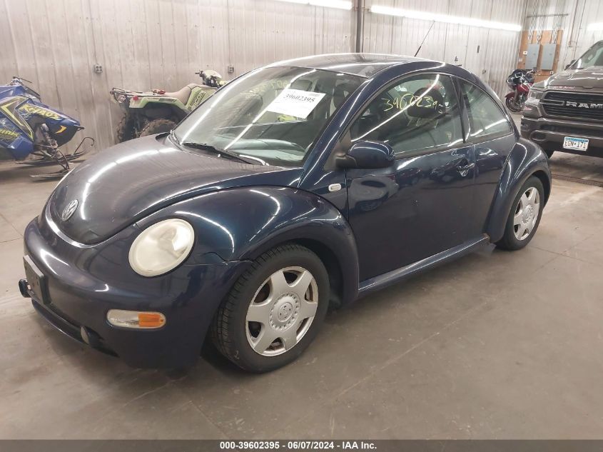 2001 Volkswagen New Beetle Gls VIN: 3VWCK21C91M452388 Lot: 39602395