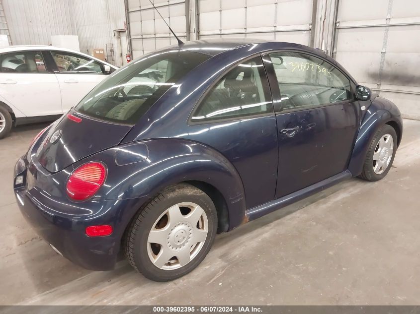 2001 Volkswagen New Beetle Gls VIN: 3VWCK21C91M452388 Lot: 39602395