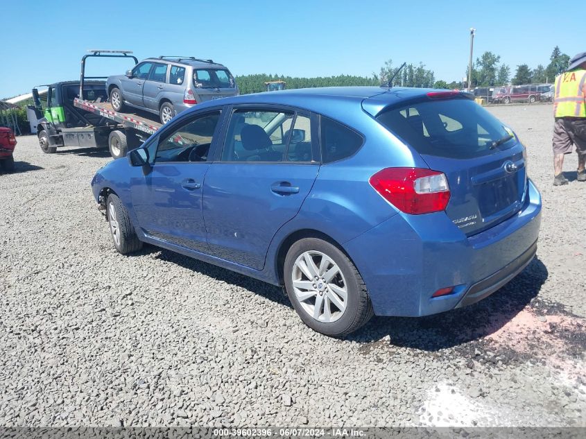 2015 Subaru Impreza 2.0I Premium VIN: JF1GPAC61FH259144 Lot: 39602396