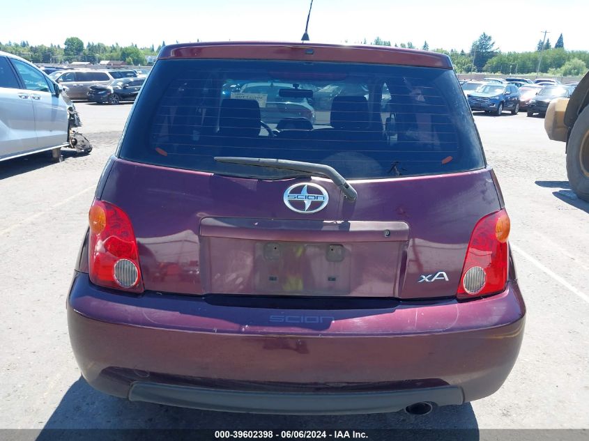 2005 Scion Xa VIN: JTKKT624850088511 Lot: 39602398