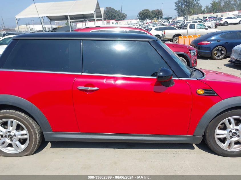 2012 Mini Cooper VIN: WMWSU3C50CT255754 Lot: 39602399