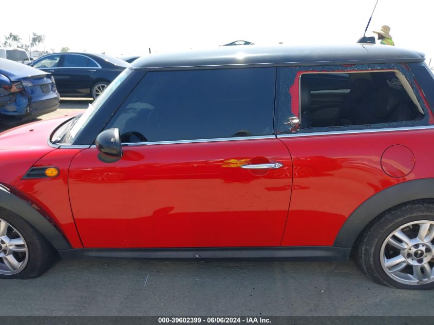 2012 Mini Cooper VIN: WMWSU3C50CT255754 Lot: 39602399