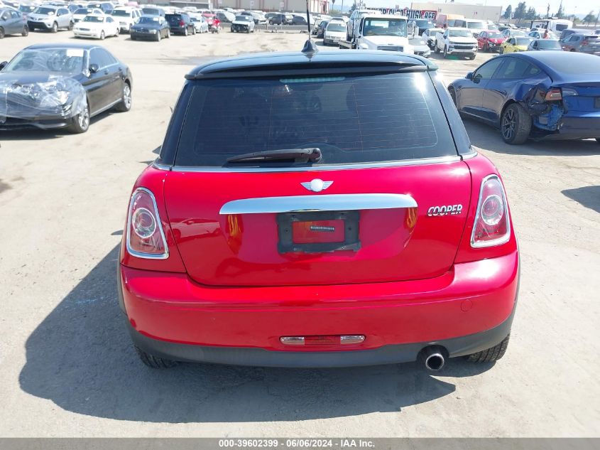 2012 Mini Cooper VIN: WMWSU3C50CT255754 Lot: 39602399