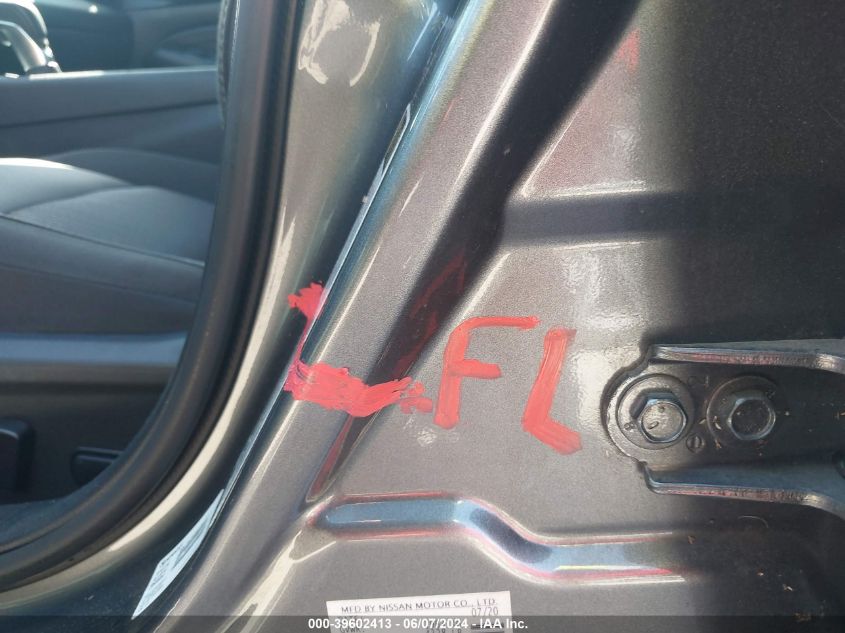 2020 Nissan Altima Sv Fwd VIN: 1N4BL4DV9LC260502 Lot: 39602413