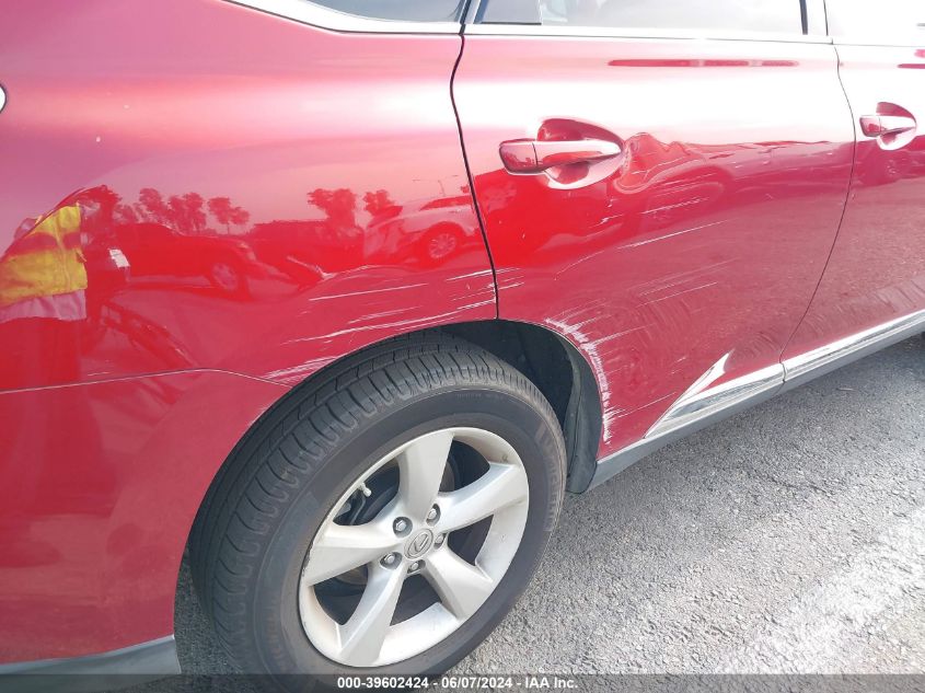 2011 Lexus Rx 350 VIN: 2T2ZK1BA8BC045852 Lot: 39602424