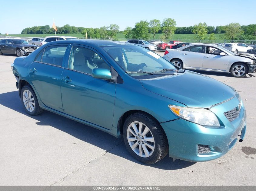 2010 Toyota Corolla Le VIN: 2T1BU4EE1AC377162 Lot: 39602426