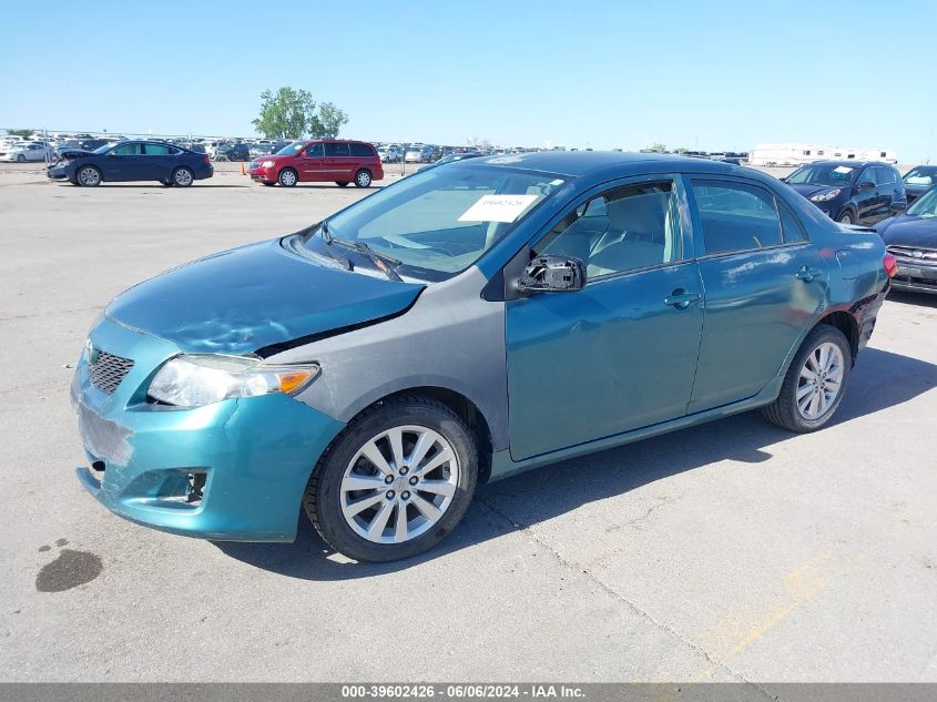 2010 Toyota Corolla Le VIN: 2T1BU4EE1AC377162 Lot: 39602426